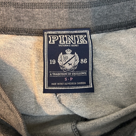 Grey Thick PINK Leggings - Picture 3 of 3